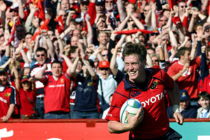 Ronan O'Gara says everyone in Munster knew Saracens would come out and attack in their bid to reach the Heineken Cup final - 28/04/2008 14:47 Ronan O'Gara says everyone in Munster knew Saracens would come out and attack in their bid to reach the Heineken Cup final - 28/04/2008 14:47