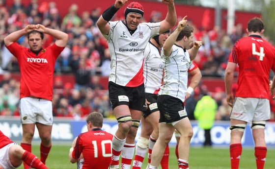 Edinburgh Rugby just keeping on creating Heineken Cup history and at the Aviva Stadium on Saturday they will become the first Scottish team to contest a Heineken Cup semi-final when they meet 1999 champions Ulster Rugby. - 26/04/2012 09:27