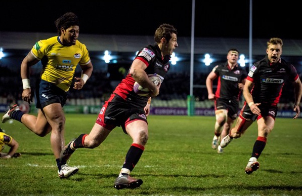 Edinburgh booked their place in the European Rugby Challenge Cup quarter-finals after a thumping 49-3 win against Timisoara Saracens. - 20/01/2017 22:16