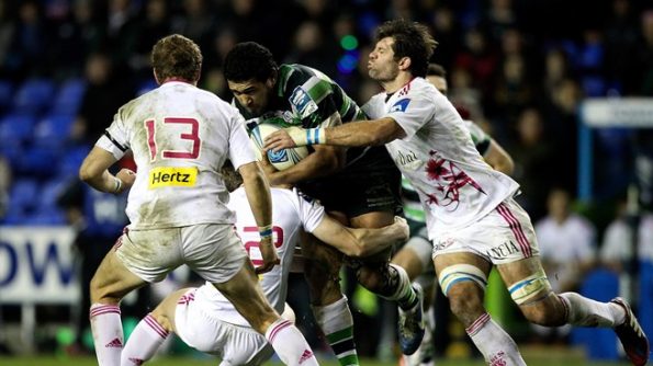 Le Stade Français perd la première manche de son bras de fer pour la première place de la poule 5 en Amlin Challenge Cup (24-13). Les Parisiens ont craqué en deuxième mi-temps. - 08/12/2013 18:13