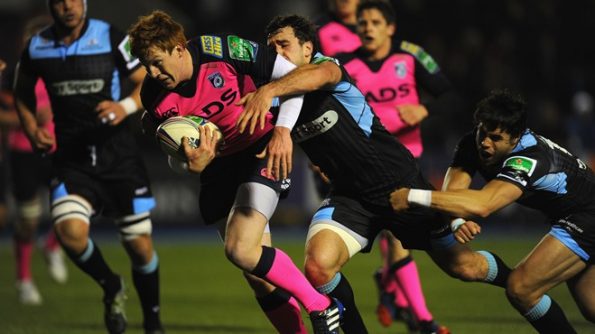 Cardiff Blues leapt to the top of Pool 2 with a thrilling 29-20 victory over Glasgow Warriors. - 06/12/2013 22:08