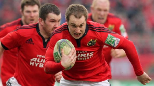 Munster produced a five-star performance against Edinburgh at a rocking Thomond Park to clinch home advantage in the prestigious quarter-finals on the first weekend of April. - 19/01/2014 14:56