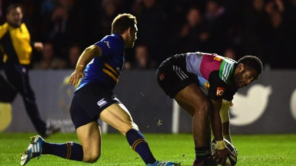 Des essais en second période de Nick Easter et Asaeli Tikoirotuma ont offert une précise victoire aux Harlequins sur leur pelouse face au Leinster (24-15). Les Londoniens s'emparent de la tête de la poule. - 07/12/2014 18:40