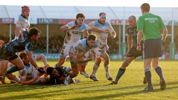 Résumé: Exeter Chiefs / Glasgow Warriors - Journée 5 - 12/01/2014 18:00
