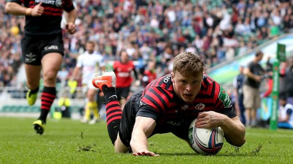 Chris Ashton wrote himself into the record books with two tries to take his season's European tally to 11 as he led the Saracens charge into their first Heineken Cup final. - 26/04/2014 17:01