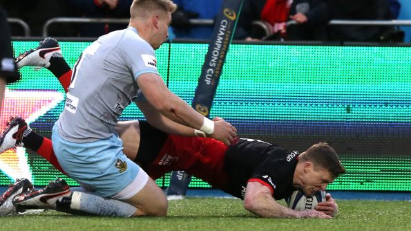 Saracens produced a late fightback against Northampton Saints to set-up a European Champions Cup semi-final against English rivals Wasps. - 09/04/2016 19:40