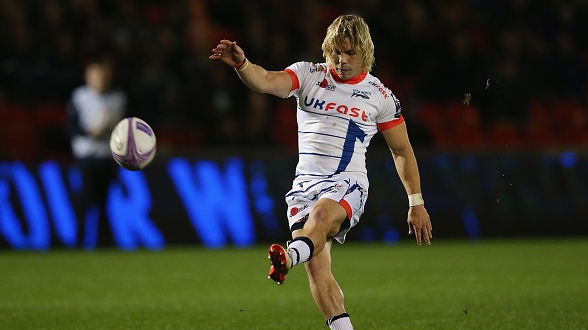 Sale Sharks were denied a famous Challenge Cup Pool 2 victory over four-time European Cup winners Toulouse by a late penalty from Sebastien Bezy at the AJ Bell Stadium. - 13/10/2017 23:01