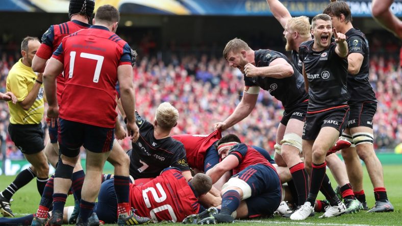 Saracens took another huge step toward defending their European Rugby Champions Cup crown with a comprehensive 26-10 triumph over Munster Rugby at the Aviva Stadium. - 22/04/2017 17:17