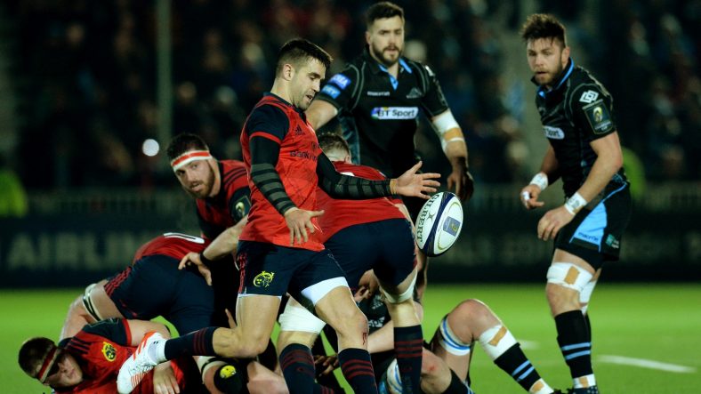 Francis Saili scored a crucial late try to give Munster a narrow 14-12 victory over Glasgow Warriors and send them through the quarter-finals of the European Rugby Champions Cup. - 14/01/2017 19:34