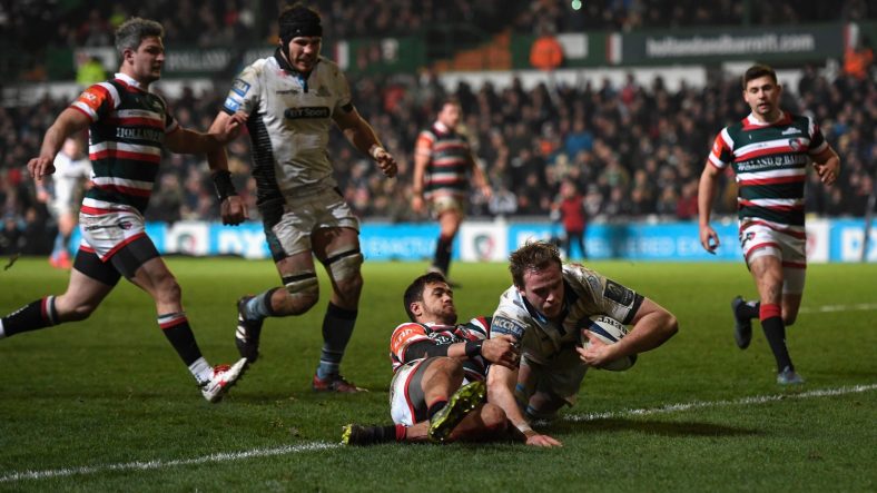 Glasgow Warriors stormed into the European Rugby Champions Cup quarter-finals by inflicting a record defeat on Leicester Tigers at Welford Road. - 21/01/2017 19:26