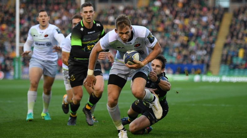 Saracens kicked off their campaign in style with a brilliant display of attacking rugby in a 57-13 win over Northampton Saints at Franklin's Gardens. - 15/10/2017 19:47