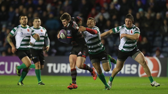 Edinburgh Rugby maintained their perfect record in the European Rugby Challenge Cup with a emphatic 78-0 triumph over Krasny Yar