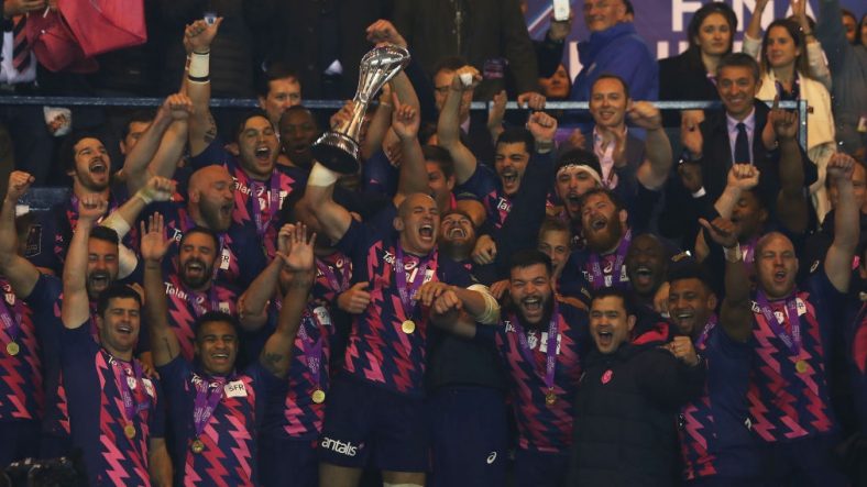 2017 European Rugby Challenge Cup winners Stade Français take on Krasny Yar at Stade Jean-Bouin on Friday night