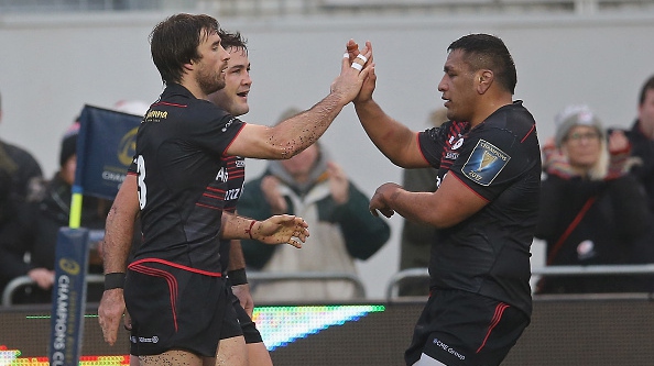 Defending champions Saracens underlined their credentials with a sensational 62-14 thrashing of Northampton Saints at Allianz Park on Saturday