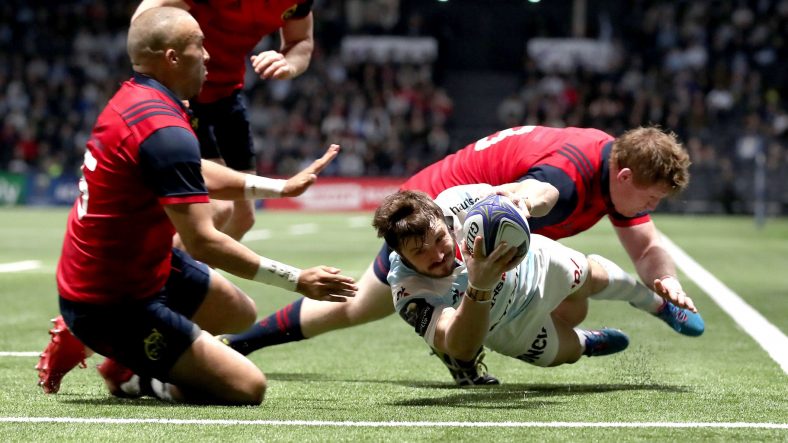 Racing 92 edged a pulsating first ever European match at the brand new U Arena but Munster's losing bonus point keeps them top of Champions Cup Pool 4. - 14/01/2018 18:04