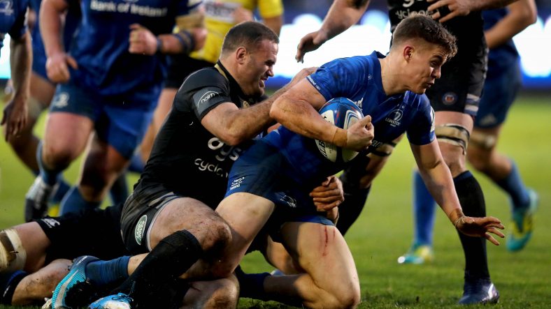 Leinster bounce back to edge out Bath  