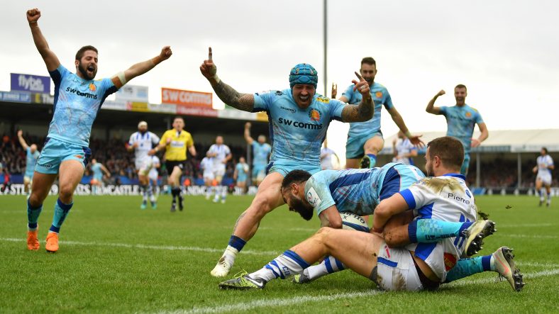 Exeter still alive in Heineken Champions Cup after bonus-point success