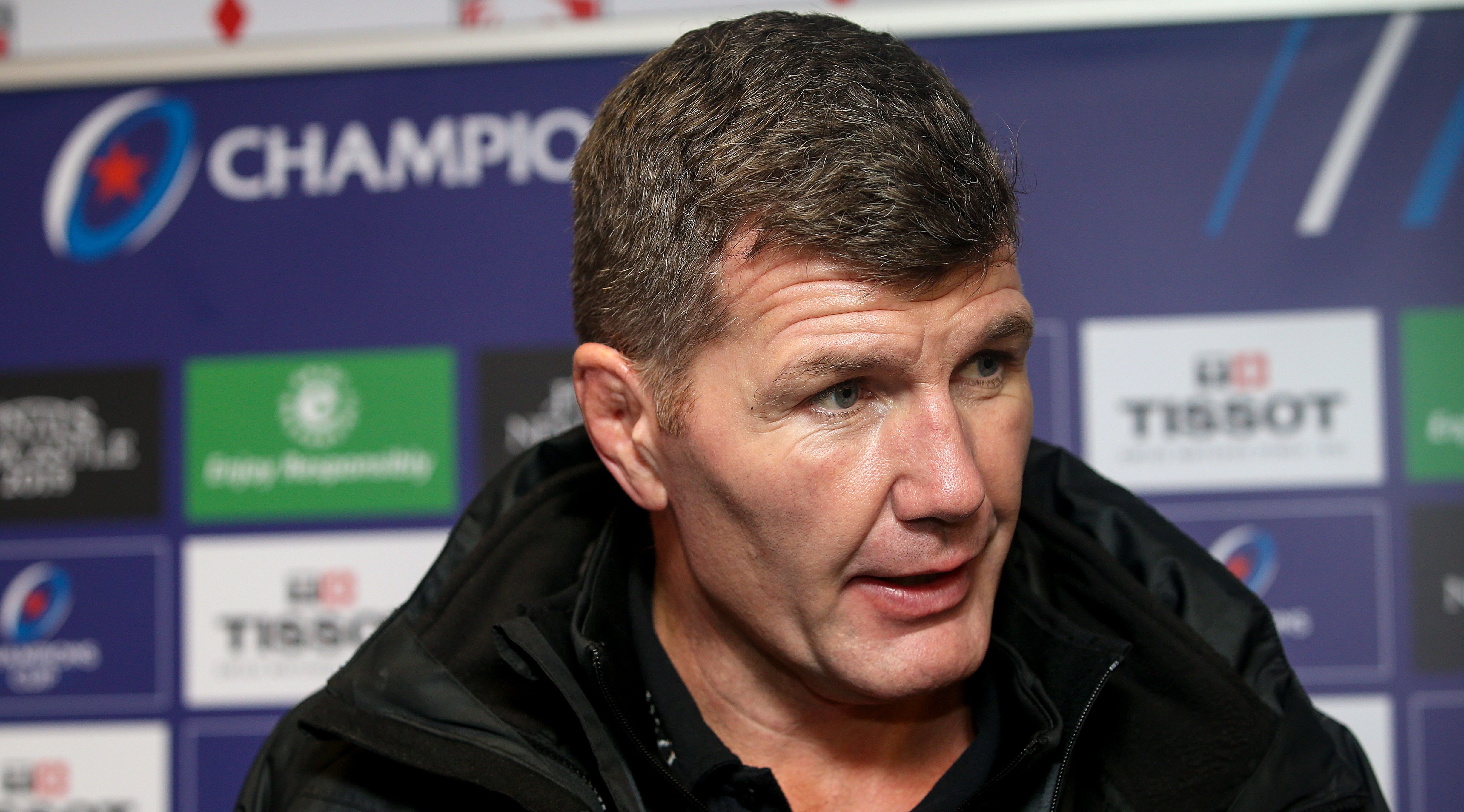 European Professional Club Rugby Baxter hoping Exeter can improve