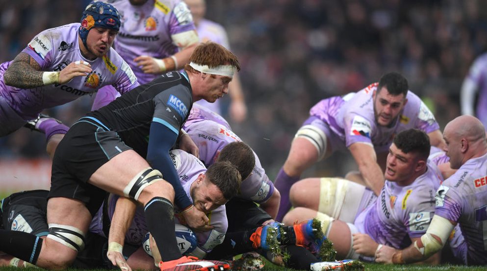 Powerhouse second half showing sees Exeter sink Glasgow