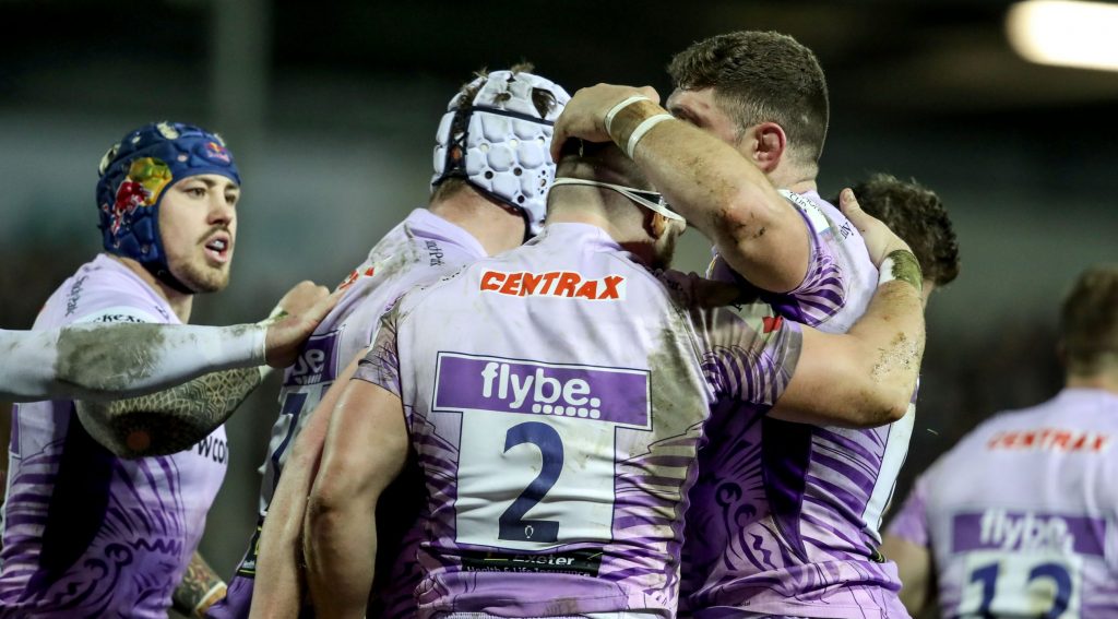 Exeter dominate in bonus-point win over La Rochelle