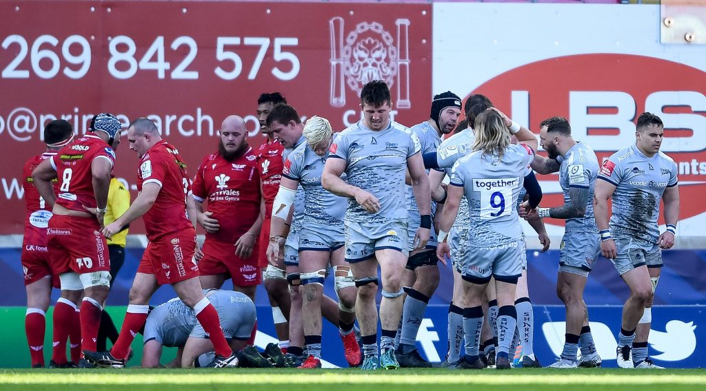 Six-try Sale Sharks secure final Heineken Champions Cup last eight spot