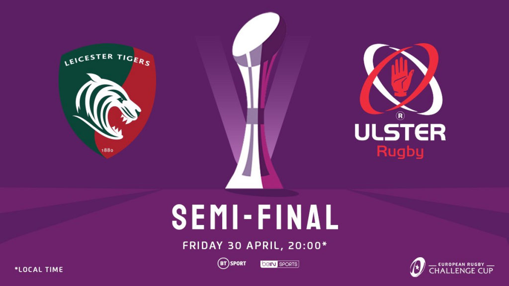 Leicester and Ulster gunning for first Challenge Cup final