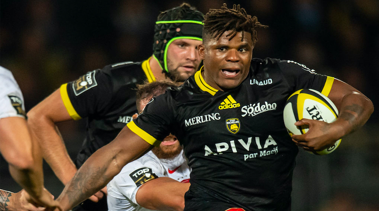 Le centre de La Rochelle Jonathan Danty lancé face aux All Blacks Le centre de La Rochelle Jonathan Danty lancé face aux All Blacks