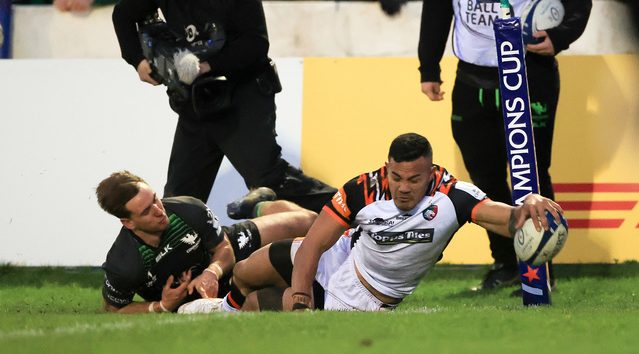 Last-gasp Saumaki score sees Leicester beat Connacht