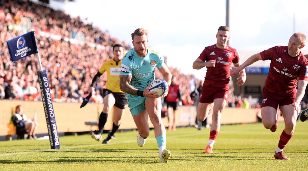 Exeter grind out win over Munster