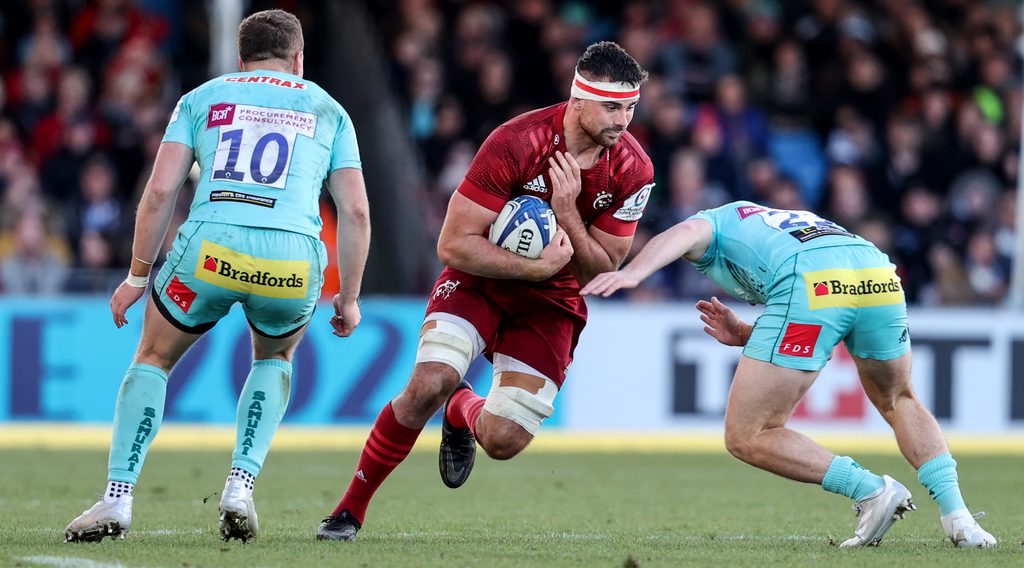 Munster and Exeter continue battle at Thomond Park