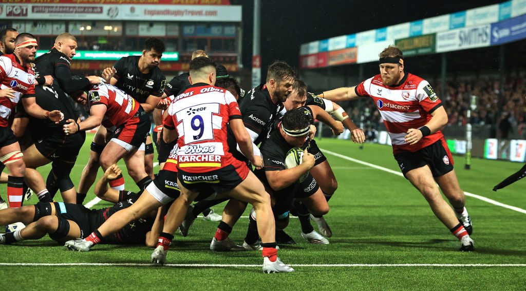 Saracens prove too strong Gloucester